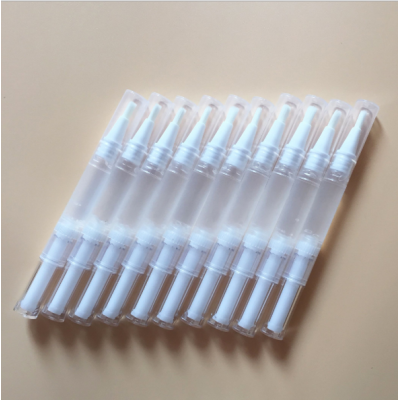 In Stock ! Wholesale 2ml 4ml empty cosmetic twist pen with brush applicator Teeth whitening gel