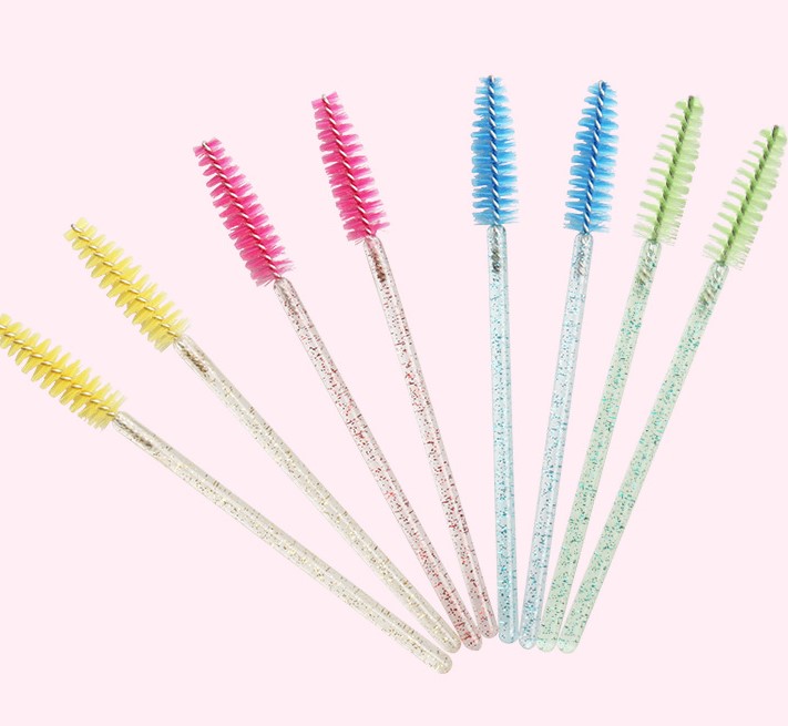 Good price colorful edge brush wholesale eyebrow brush for makeup